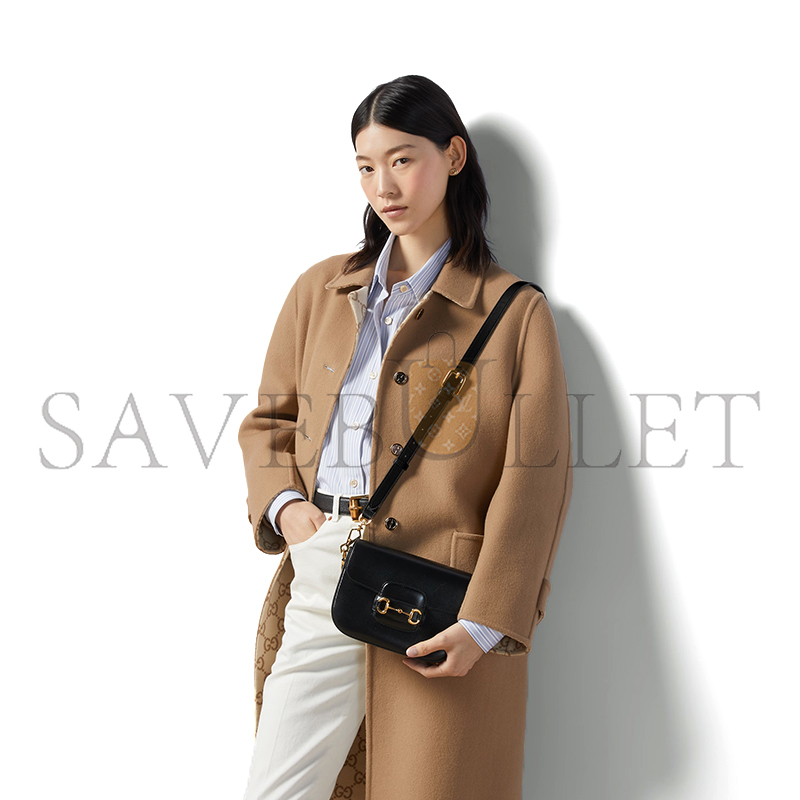 GUCCI HORSEBIT 1955 SMALL SHOULDER BAG 658574 (20.5*14.5*5cm)